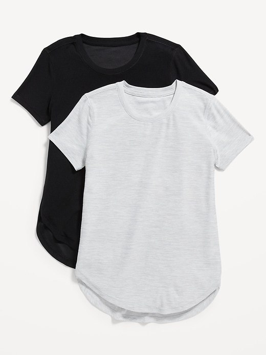 View large product image 1 of 1. Breathe ON Tulip-Hem Performance T-Shirt 2-Pack for Girls