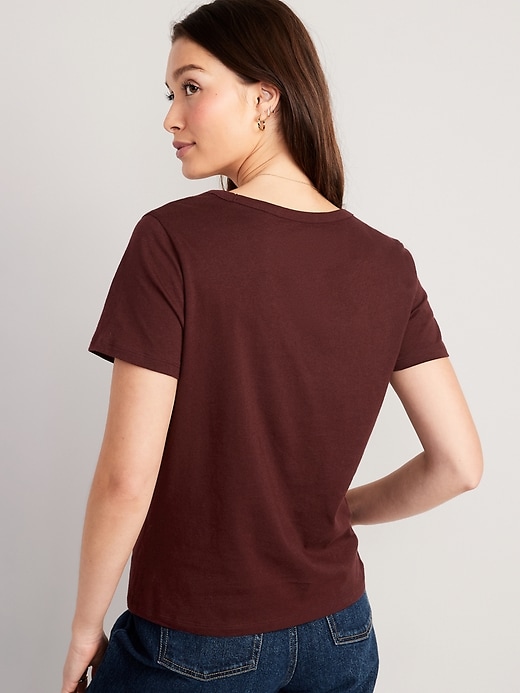 EveryWear V-Neck Slub-Knit T-Shirt for Women | Old Navy