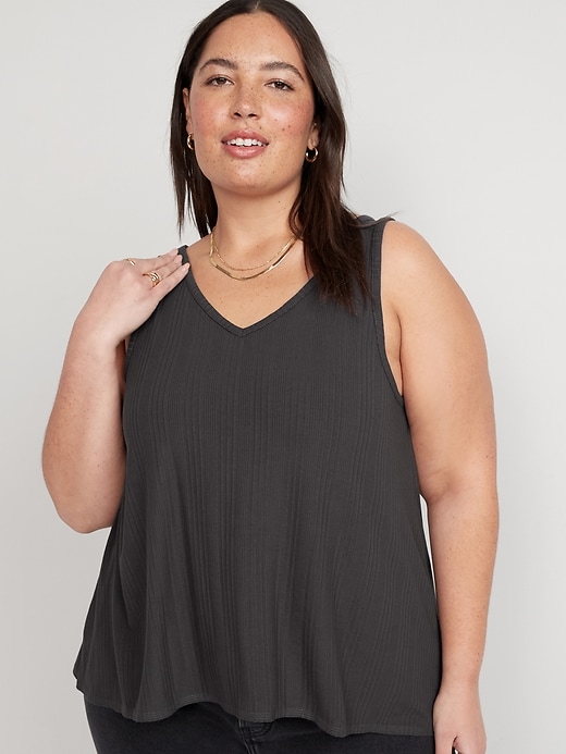 Image number 5 showing, Luxe Sleeveless Swing Top