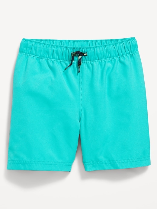 View large product image 1 of 2. Solid Swim Trunks for Toddler & Baby