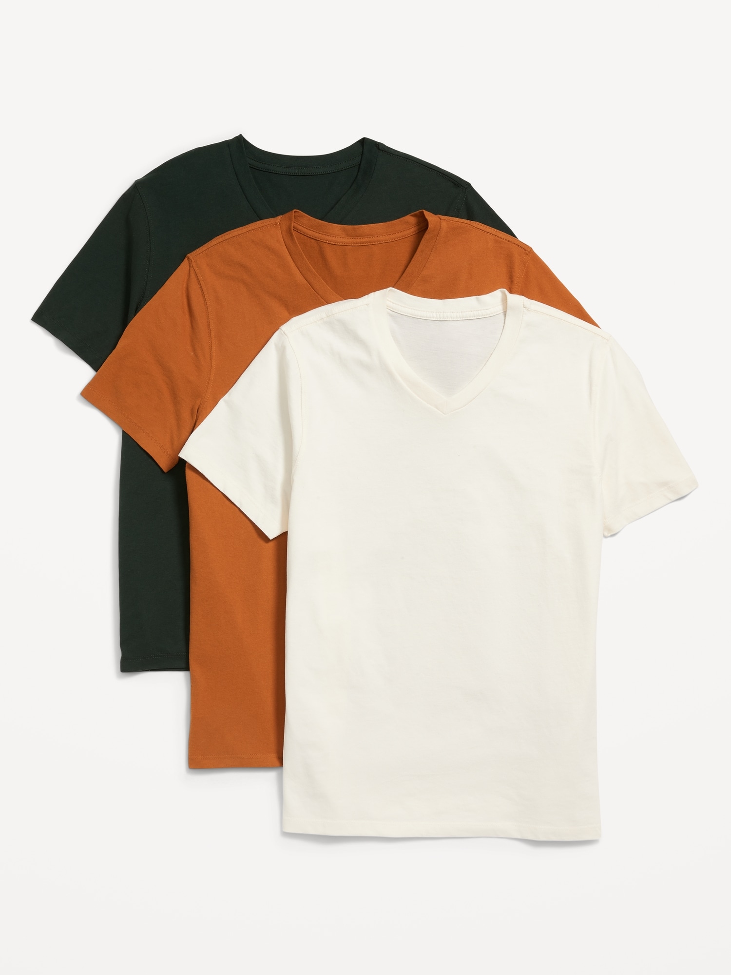 Old Navy Soft-Washed V-Neck T-Shirt 3-Pack for Men multi. 1