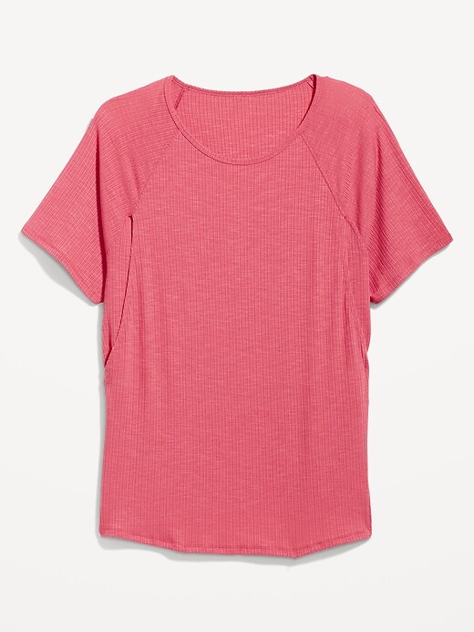 Breastfeeding Top - Luxe Tee Vintage Rose