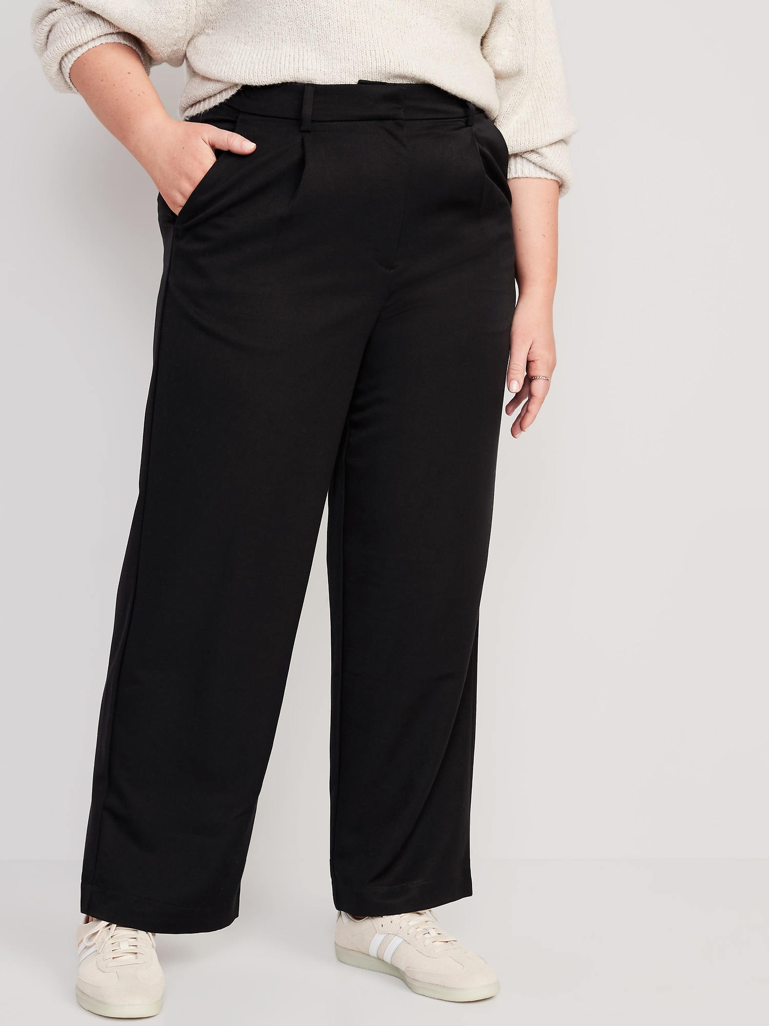 Extra High-Waisted Taylor Wide-Leg Trouser Suit Pants, Old Navy