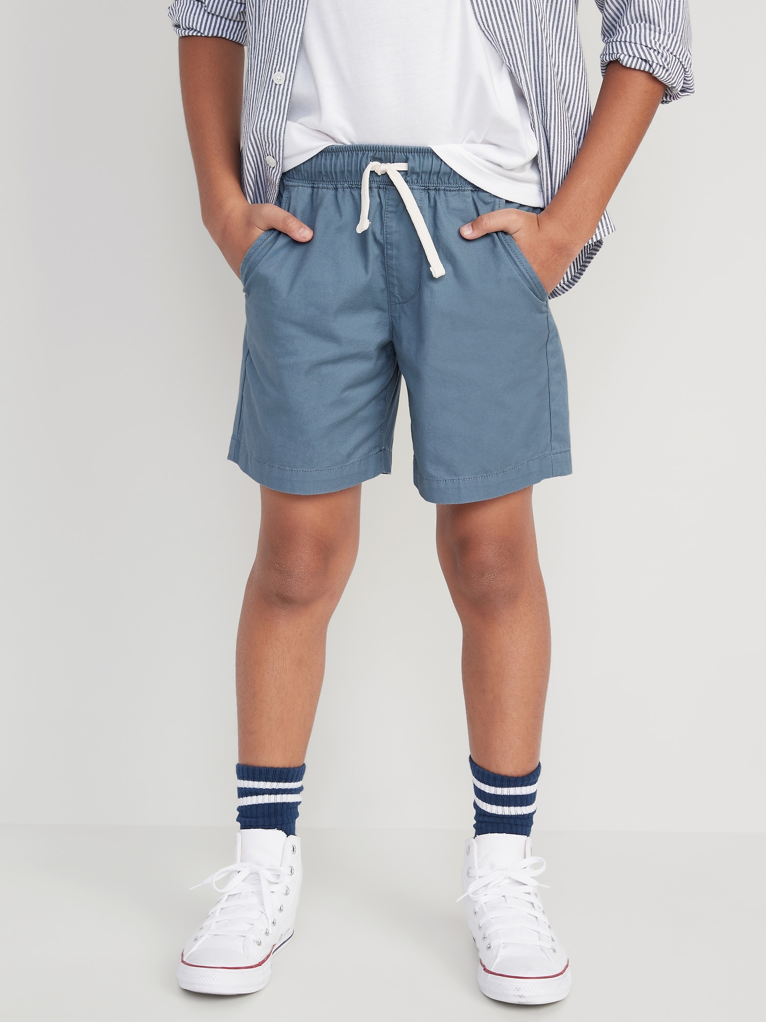 klip Bære Stipendium Twill Non-Stretch Jogger Shorts for Boys (Above Knee) | Old Navy