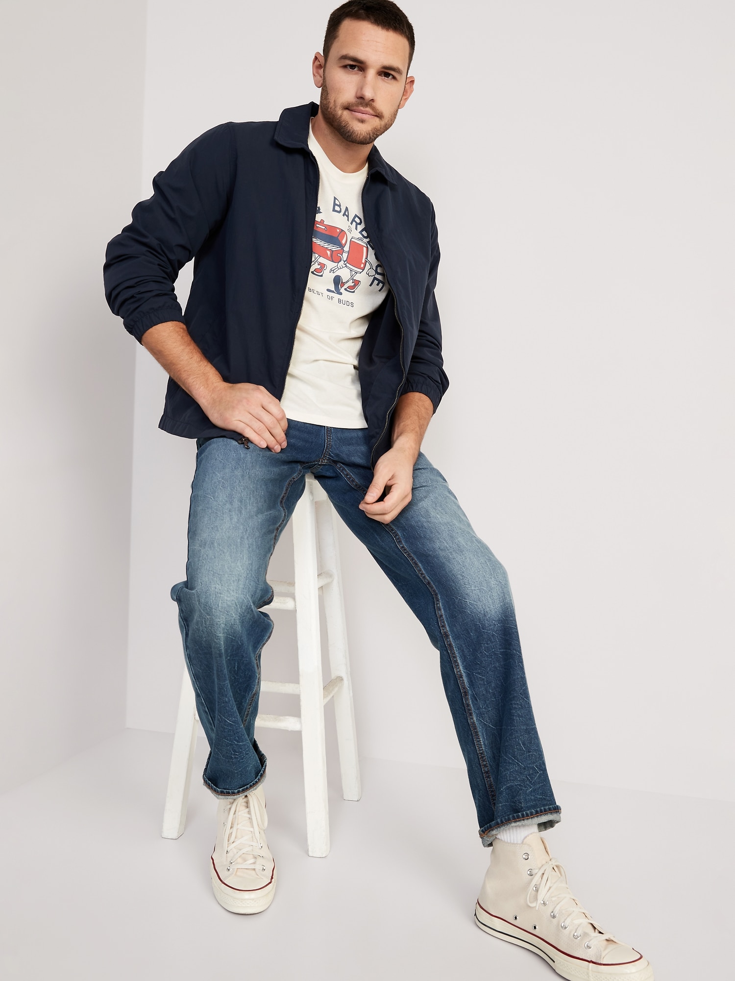 Old Navy  Smart casual men, Mens graphic tee, T shirt and jeans