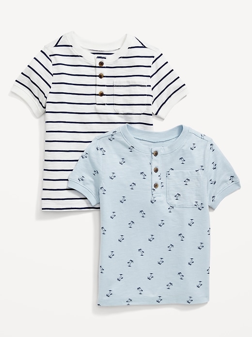 Toddler Boys' Henley Short Sleeve … curated on LTK