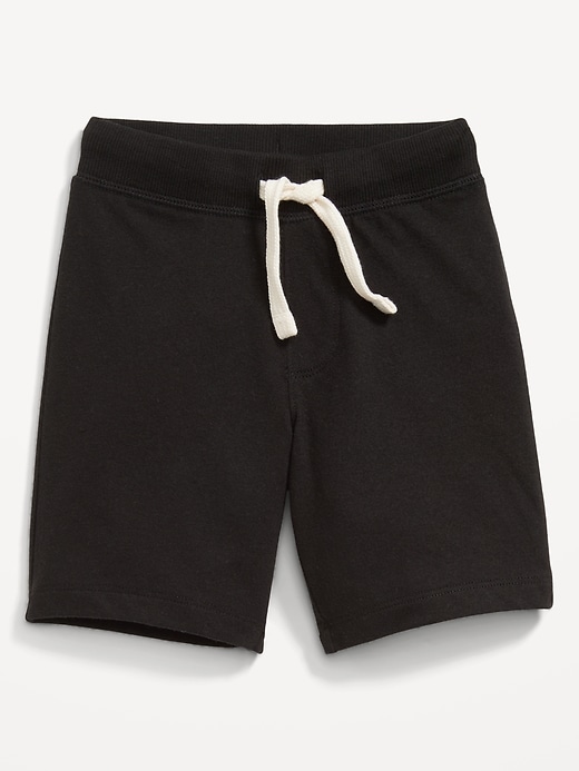 View large product image 1 of 1. Unisex Jersey-Knit Jogger Shorts for Toddler