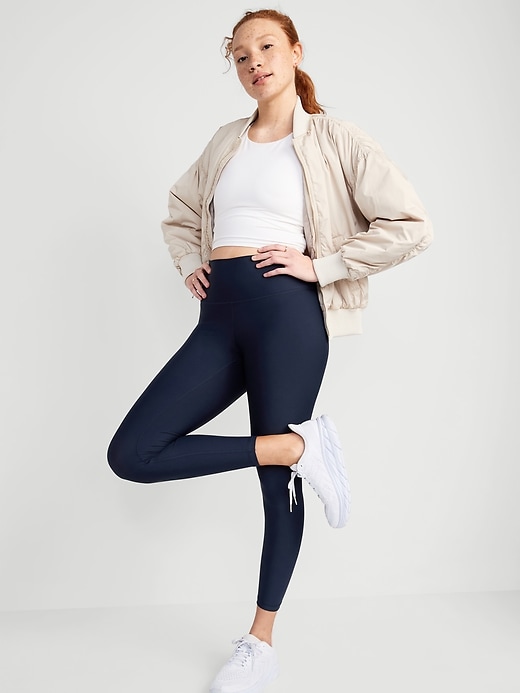 Image number 3 showing, High-Waisted PowerSoft 7/8 Leggings for Women