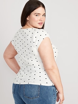 Old navy polka dot blouse online