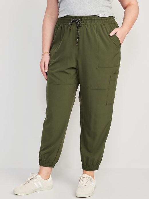 Image number 7 showing, Extra High-Waisted StretchTech Cargo Jogger Pants