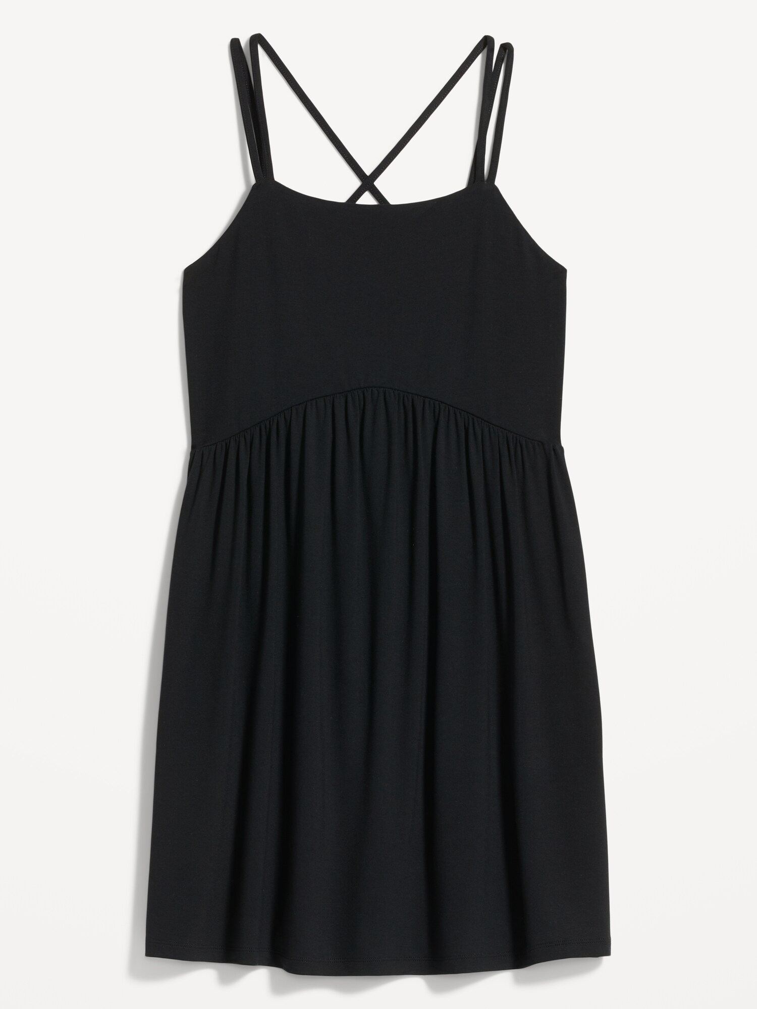 Fit & Flare Cross-Back Mini Cami Dress | Old Navy