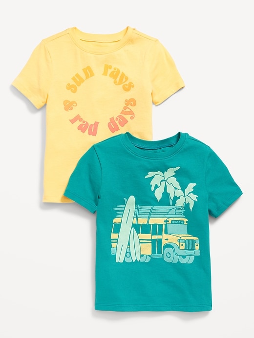 2-Pack Unisex Short-Sleeve Graphic T-Shirt for Toddler | Old Navy