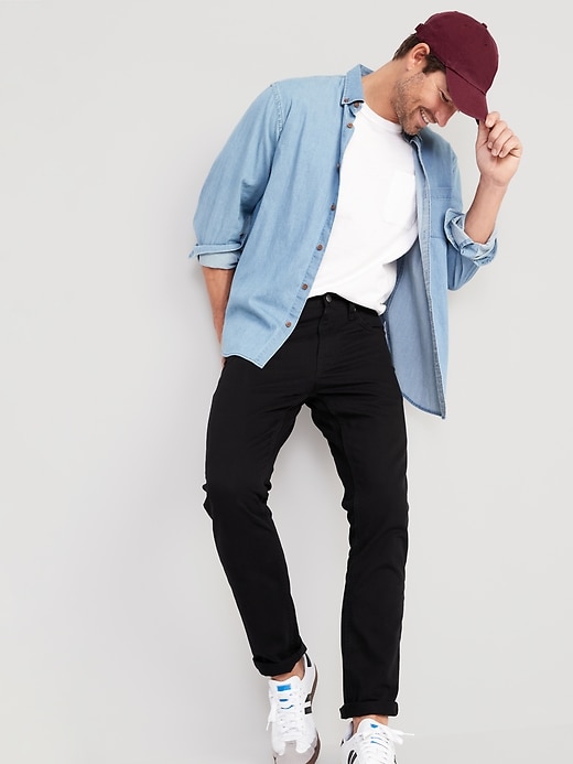 Image number 3 showing, Wow Skinny Non-Stretch Jeans