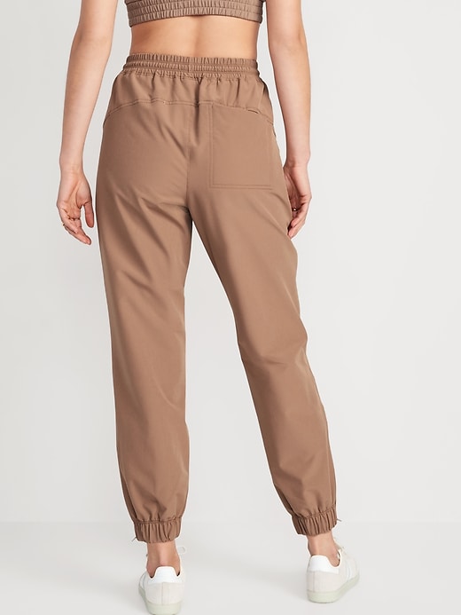 Image number 2 showing, High-Waisted All-Seasons StretchTech Water-Repellent Jogger Pants
