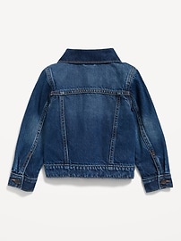 View large product image 3 of 3. Unisex Trucker Jean Jacket for Toddler