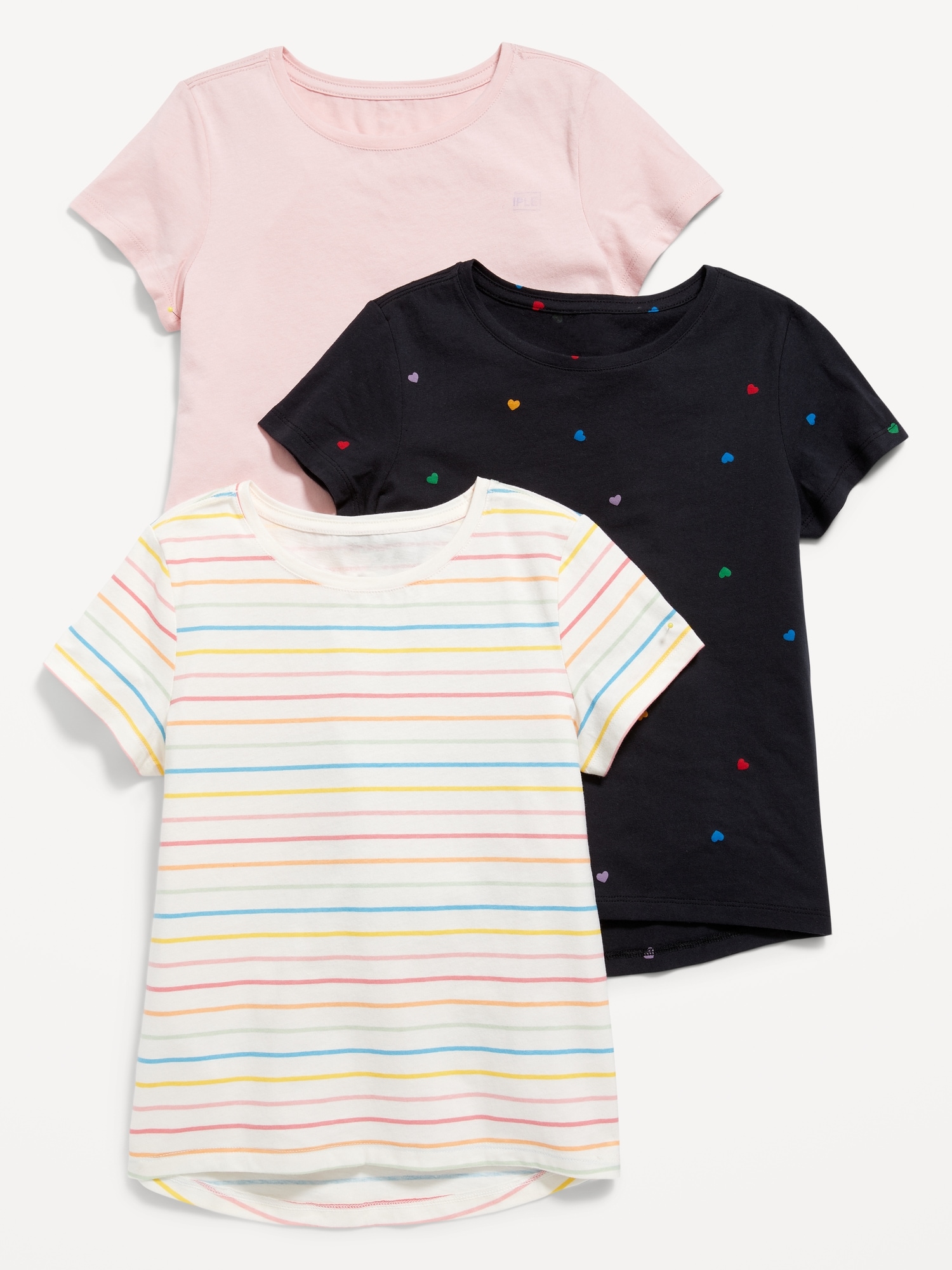Softest Printed T-Shirt 3-Pack for Girls | Old Navy