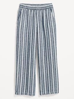 パンツ old navy stripe slacks Straight Trouser Pants | Old Navy