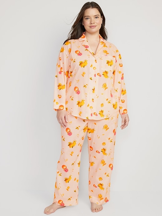 Image number 7 showing, Matching Printed Pajama Set