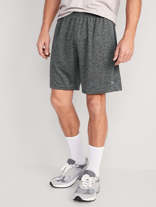 Image number 1 showing, Go-Dry Mesh Performance Shorts -- 9-inch inseam