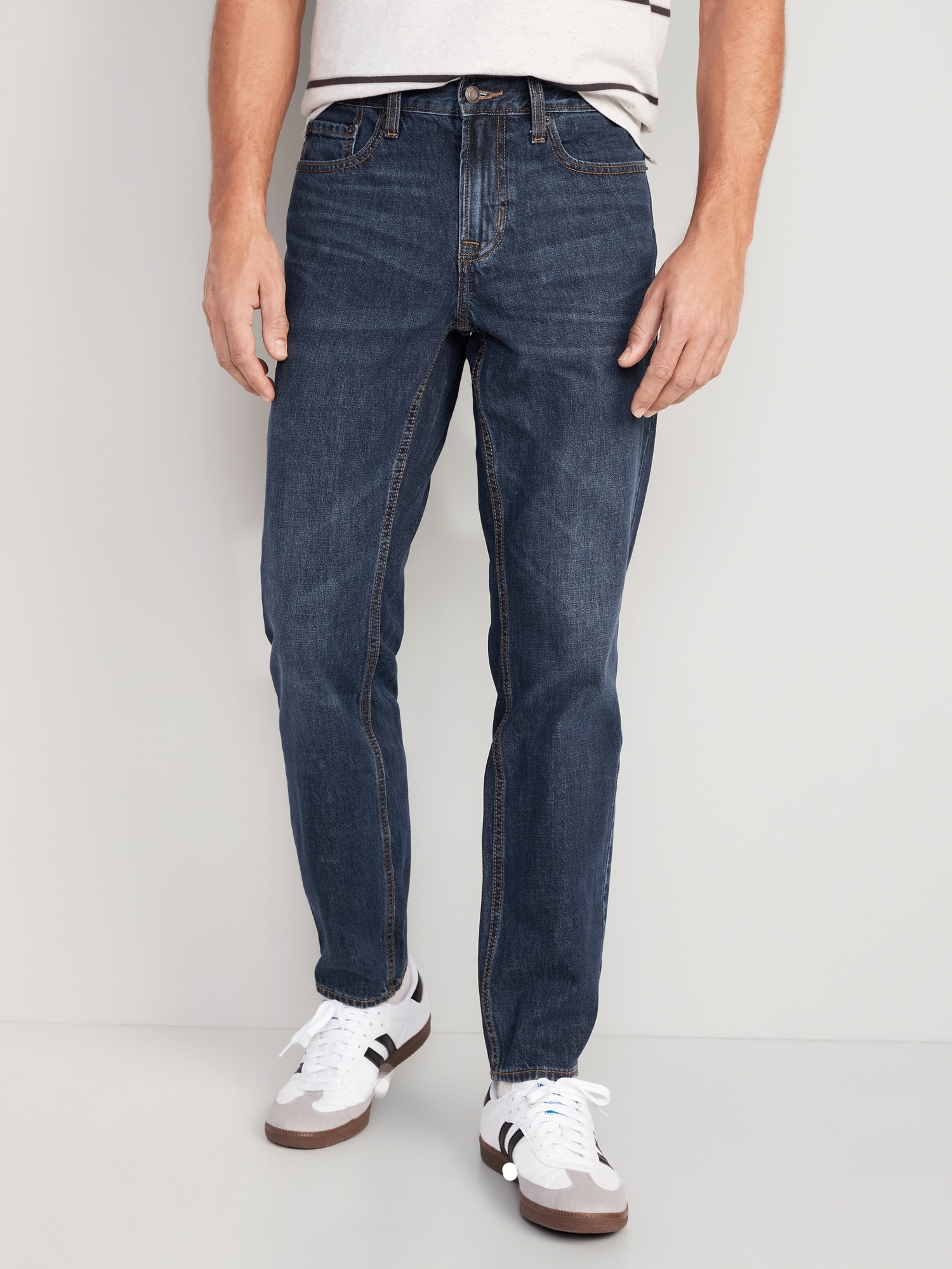 Wow Athletic Taper Non-Stretch Jeans for Men | Old Navy