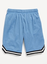View large product image 4 of 4. Mesh Basketball Shorts for Boys (At Knee)
