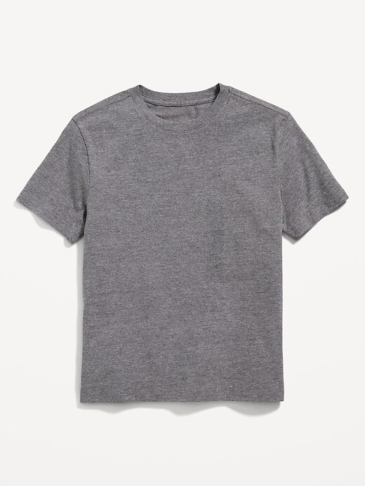 Softest Short-Sleeve Solid T-Shirt for Boys