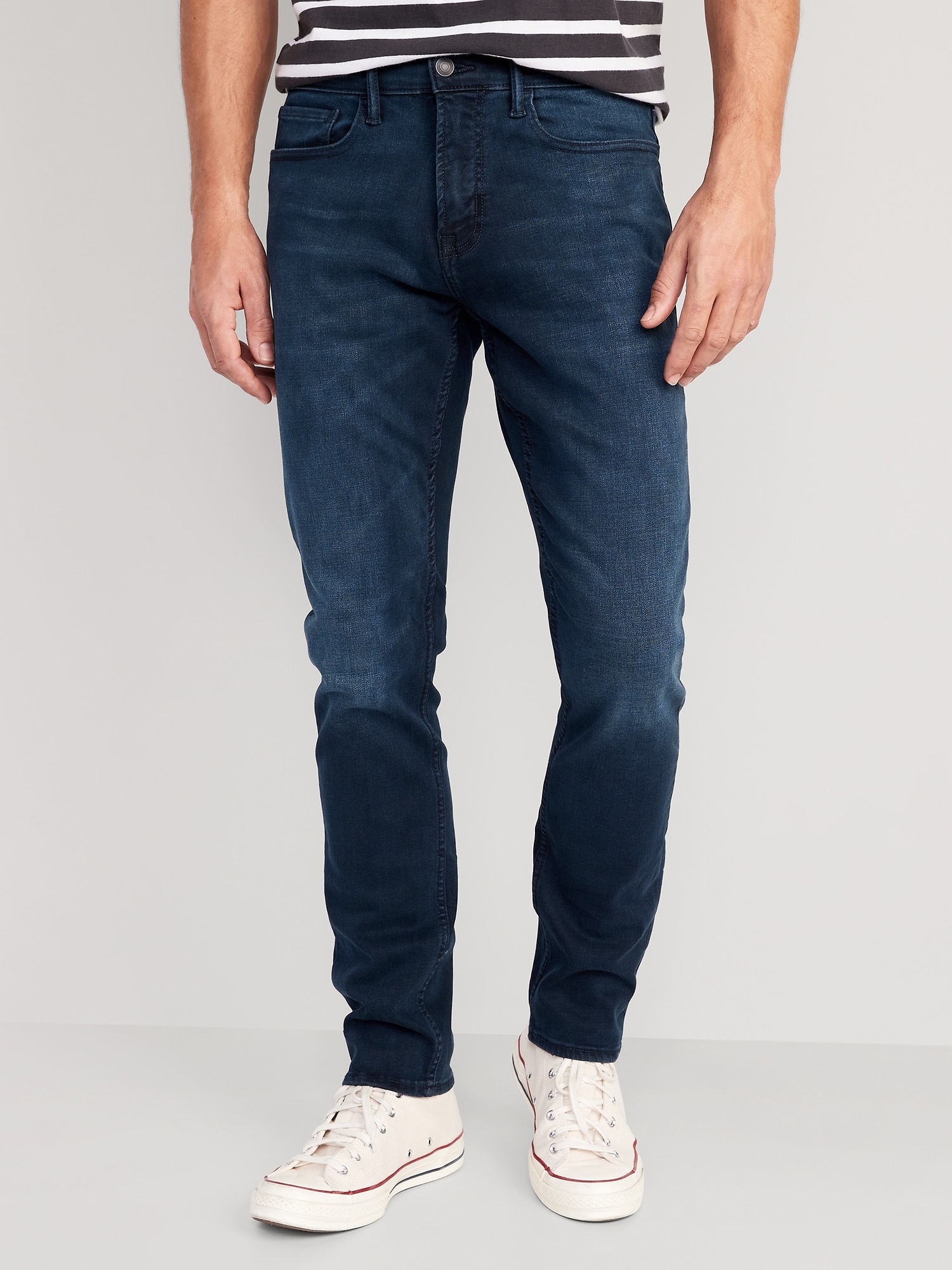old navy dark wash opp slim jeans waist 32 L 30