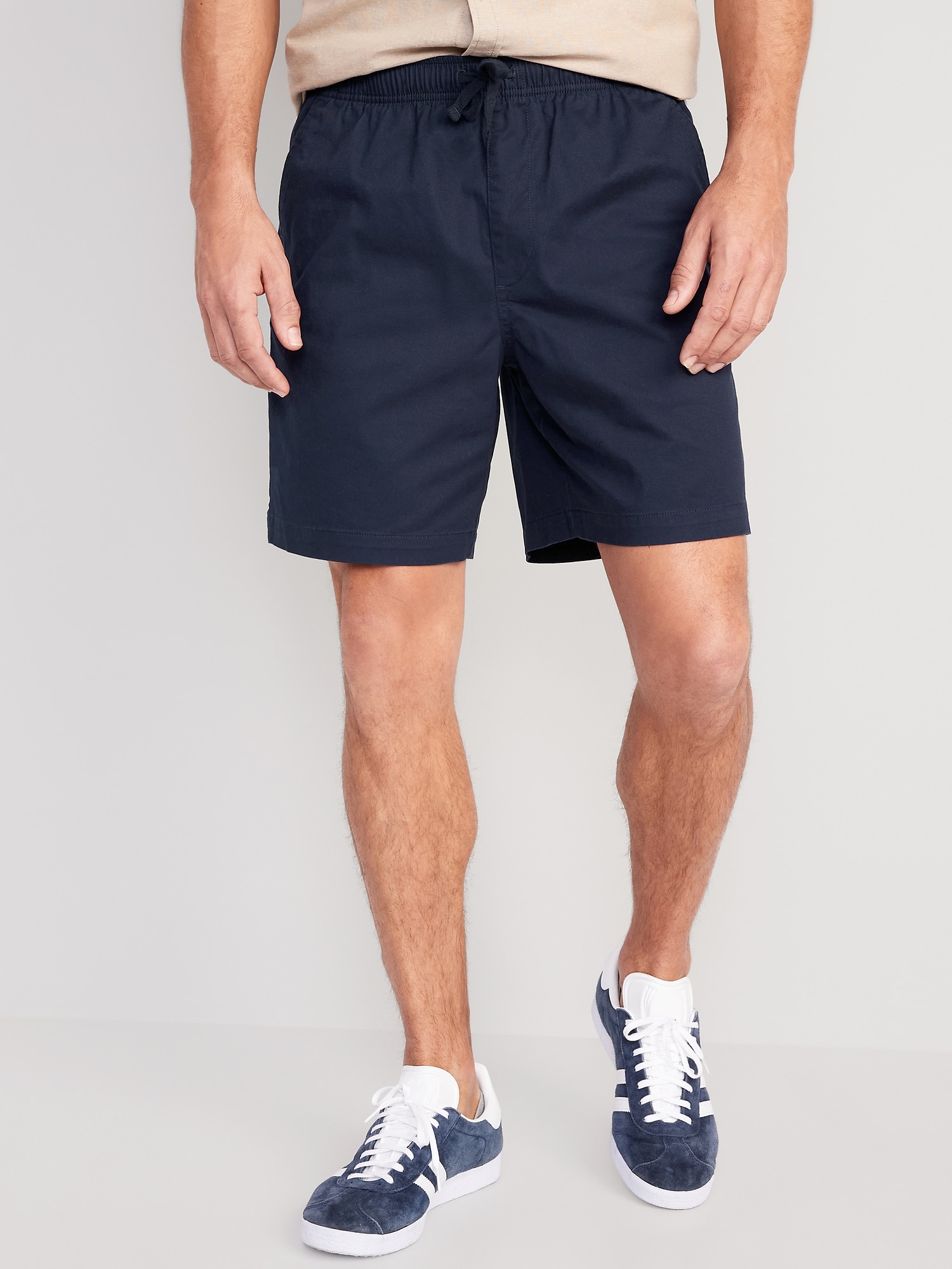 Old Navy Pull-On Chino Jogger Shorts for Men -- 7-inch inseam blue. 1