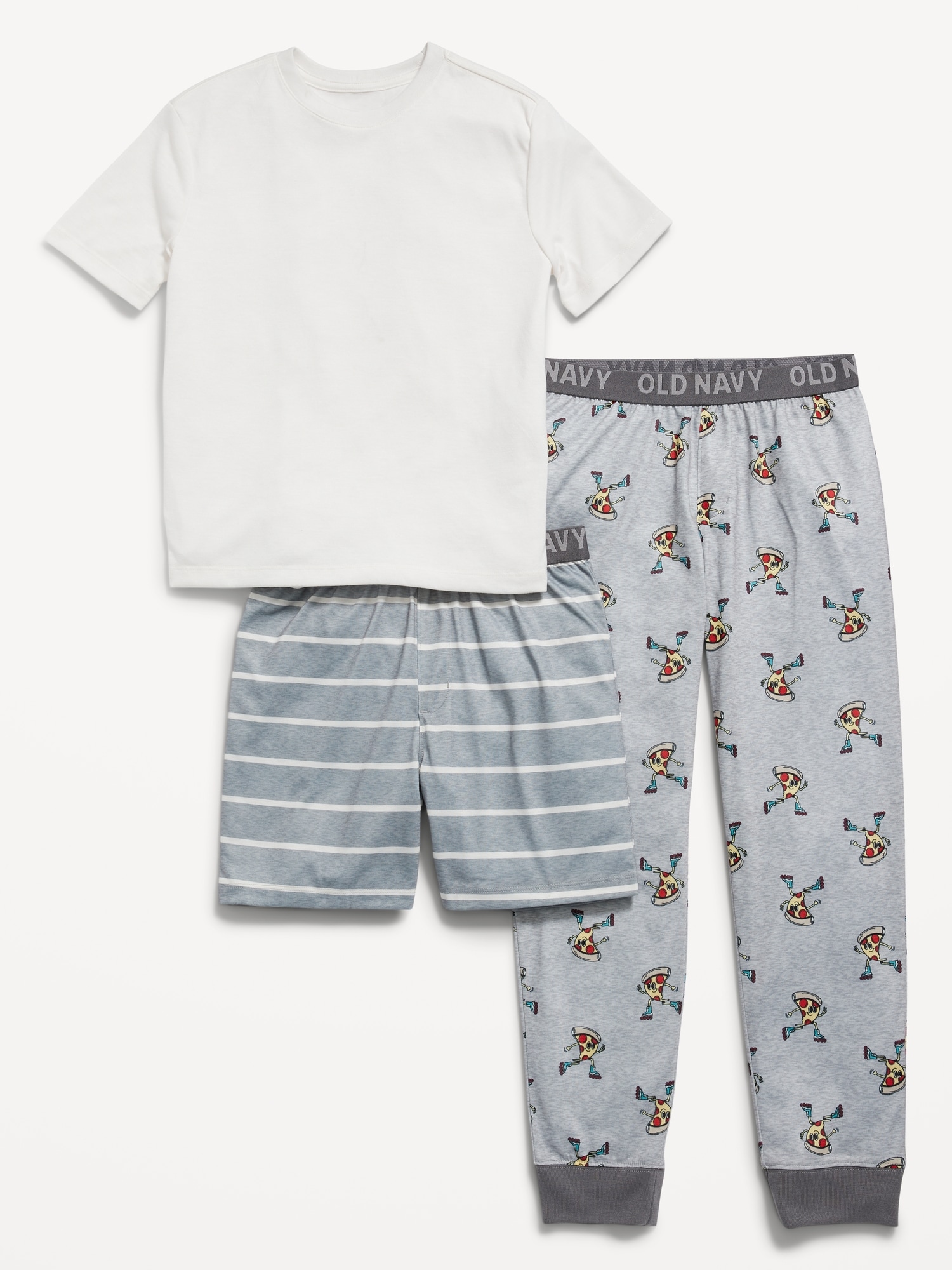 Old Navy 3-Piece Printed Pajama Set for Boys multi. 1