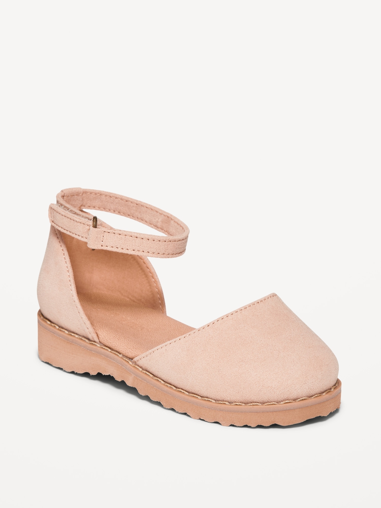 Chunky Buckle-Strap Ballet Shoes for Toddler Girls