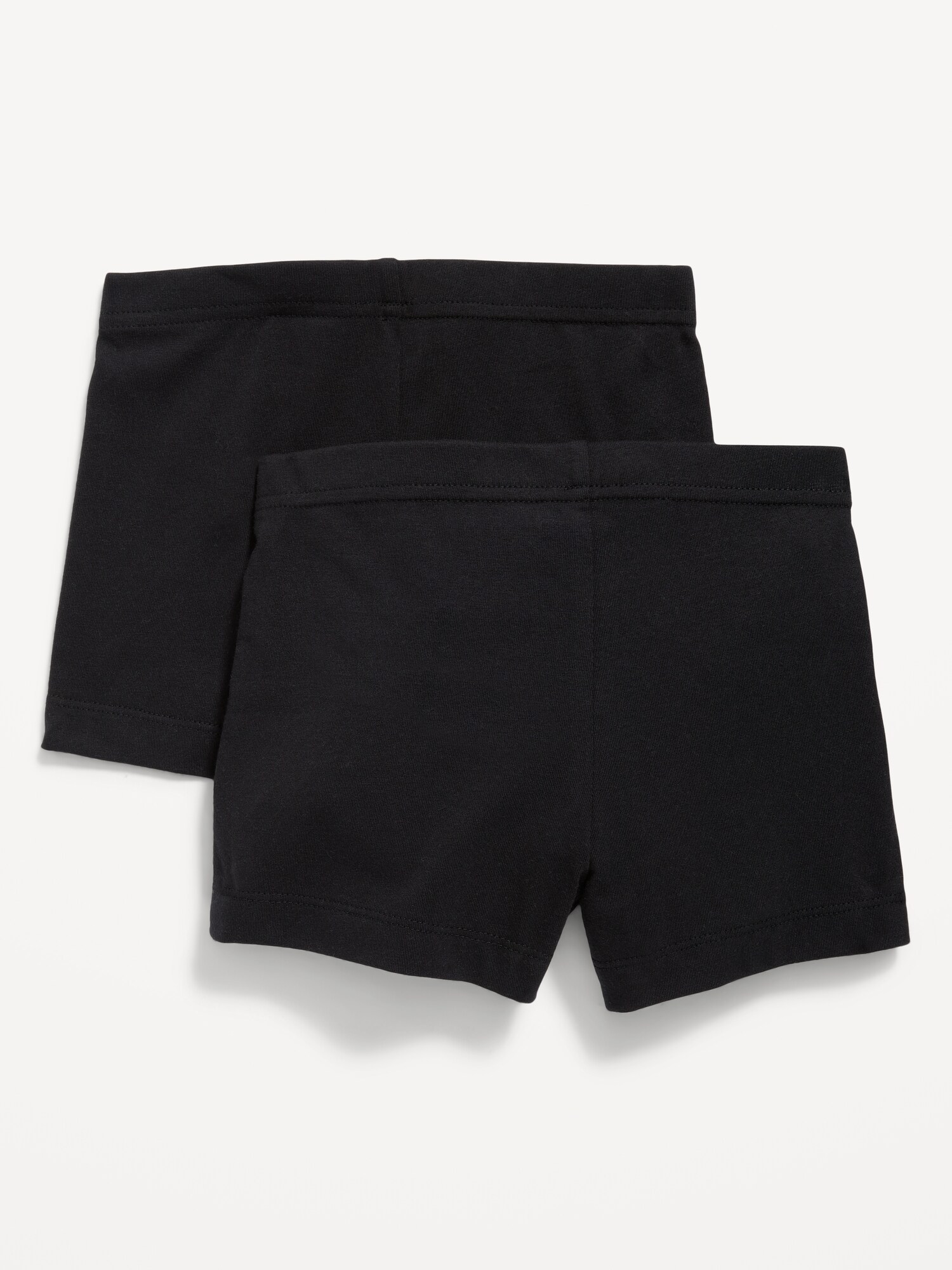 Шорты Old Navy Jersey Biker Shorts для девочек, цвет: Чёрный — фото 2