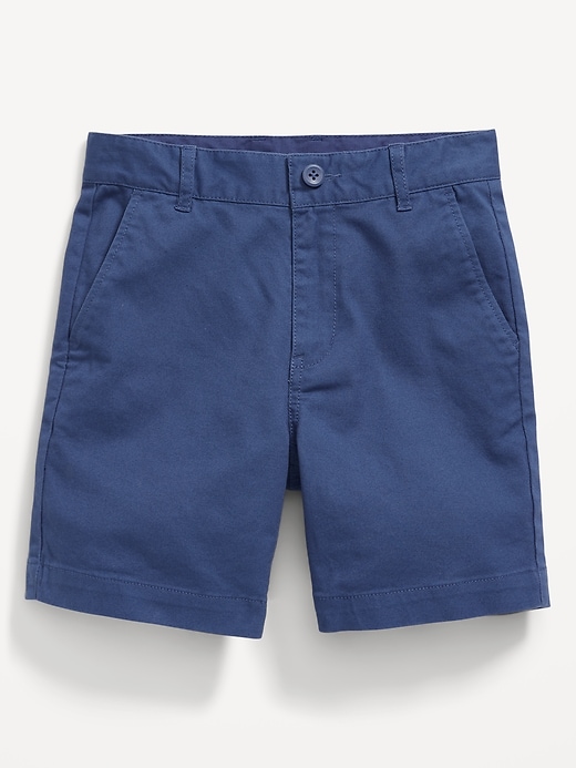 Old Navy - Built-In Flex Straight Twill Jogger Shorts for Boys (At Knee)  blue
