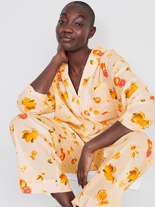 Image number 3 showing, Matching Printed Pajama Set
