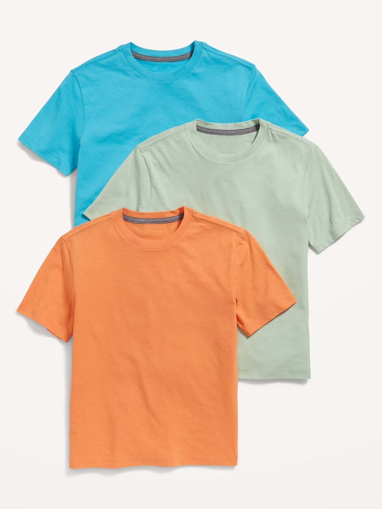 Old Navy Softest Crew-Neck T-Shirt 3-Pack for Boys multi. 1