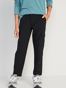 High-Waisted All-Seasons StretchTech Slouchy Taper Cargo Pants