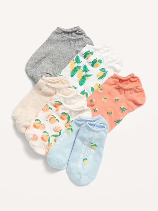 Old Navy Novelty Ankle Socks 6-Pack for Women. 3