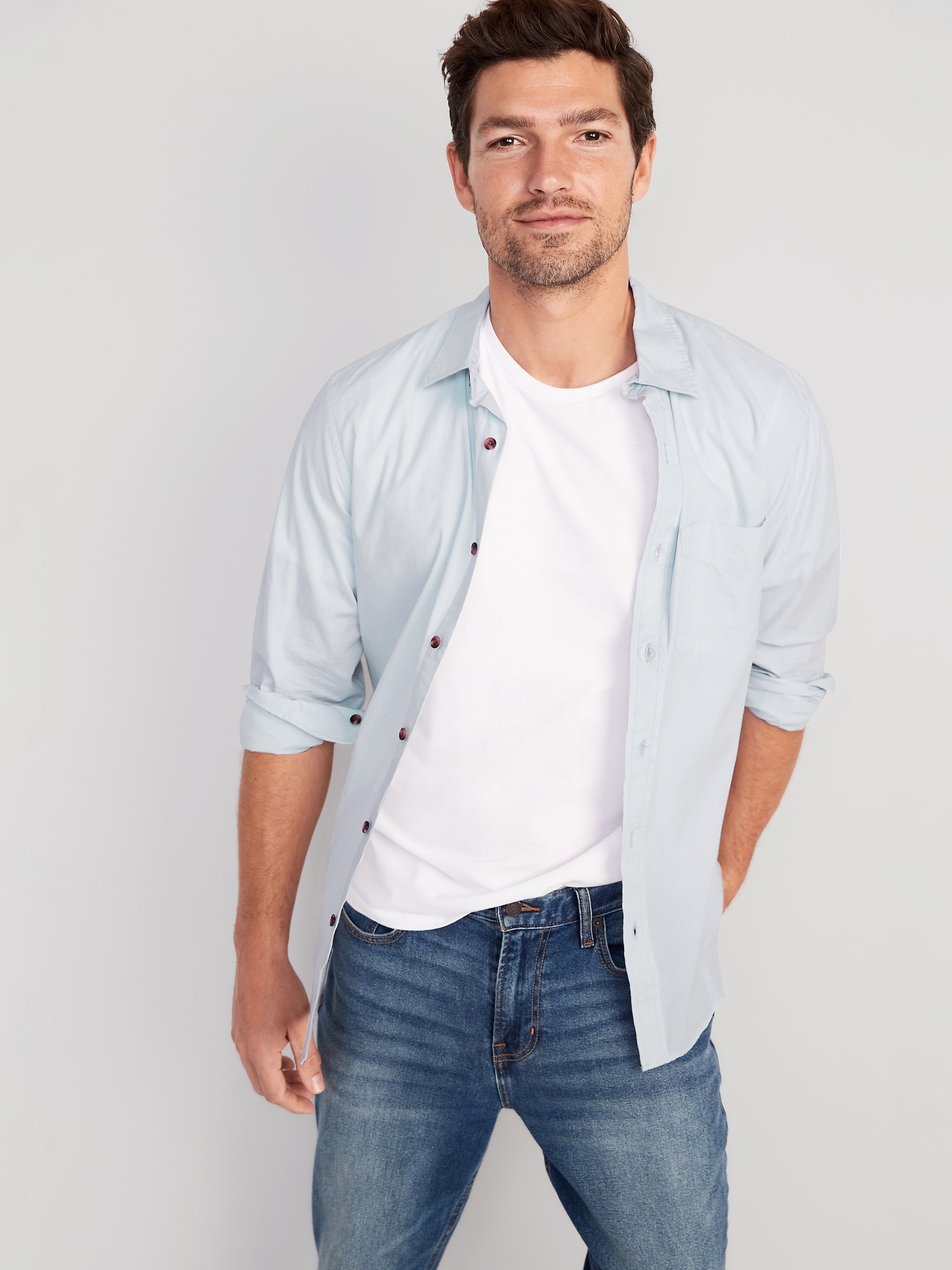 Slim-Fit Built-In Flex Everyday Shirt