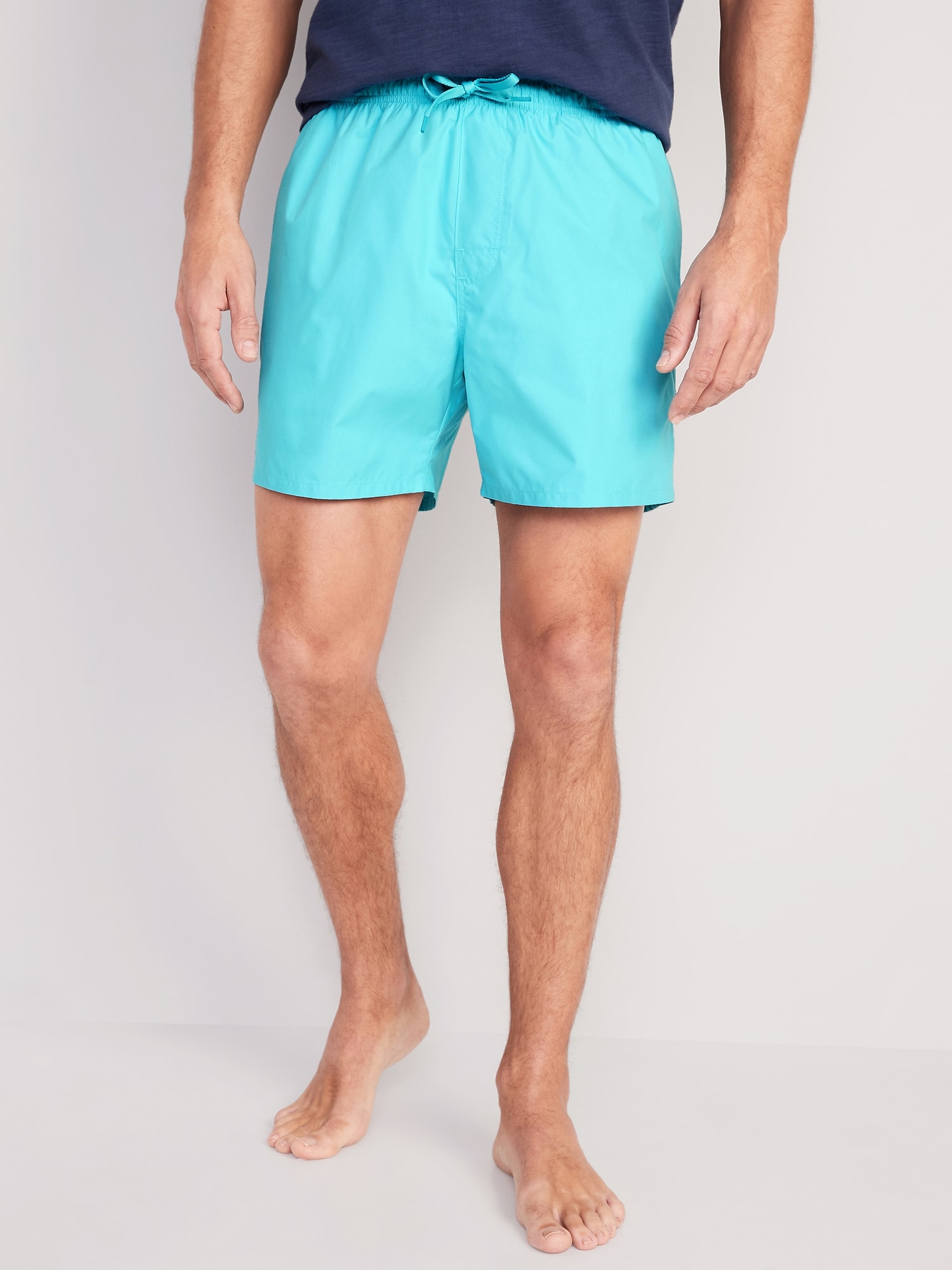 American Trends Swim Trunks with Compression Liner 5 Inch Inseam Men's  Beach Shorts Swimming Trunks with Pockets Sky Blue XL - Yahoo Shopping