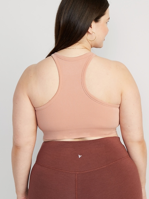 Image number 8 showing, Light Support Seamless Longline Sports Bra