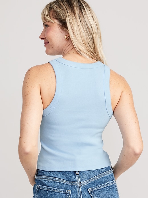 Image number 2 showing, Snug Crop Tank Top