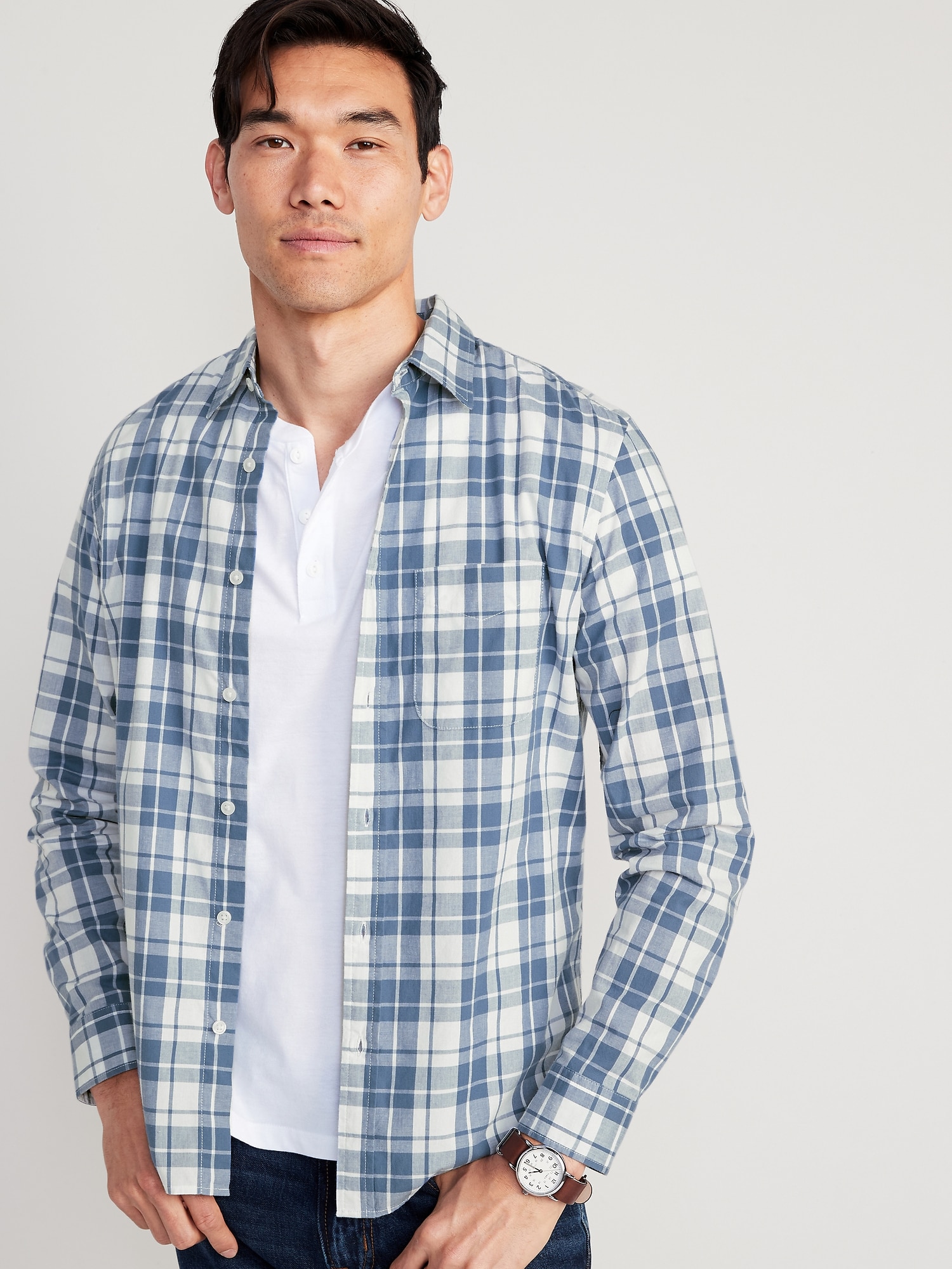 Slim-Fit Built-In Flex Everyday Shirt