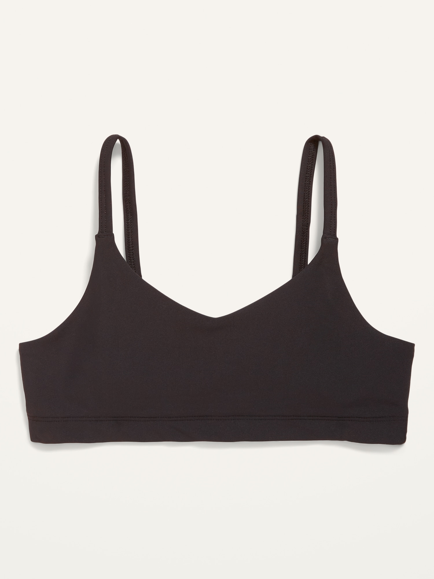 Old Navy PowerSoft Everyday Convertible-Strap Bra for Girls black. 1