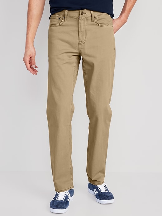 Image number 1 showing, Wow Loose Twill Five-Pocket Pants