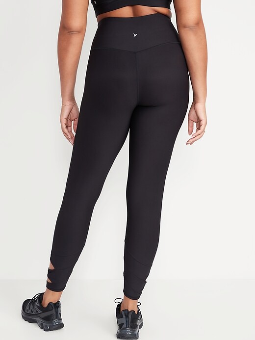 Image number 6 showing, High-Waisted PowerSoft 7/8 Cutout Leggings