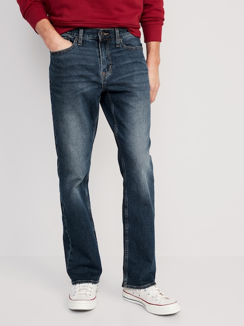 Boot-Cut Built-In Flex Jeans - Dark Wash