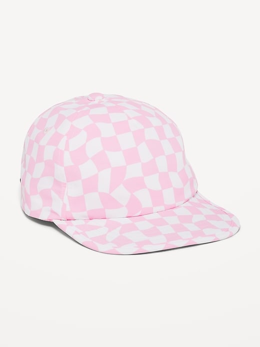 View large product image 1 of 1. Nylon Printed Gender-Neutral Crushable Hat for Kids