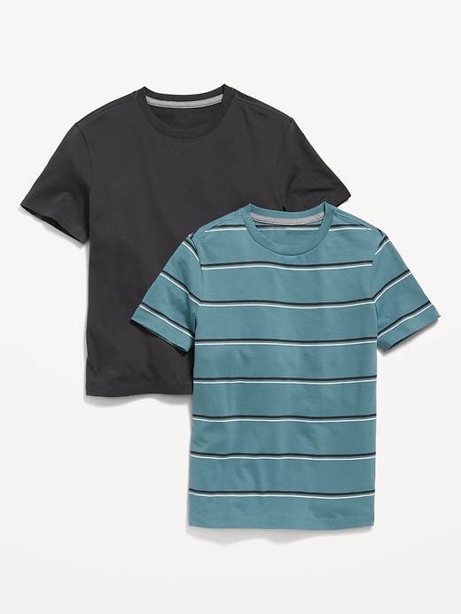 View large product image 1 of 2. Softest Crew-Neck T-Shirt 2-Pack For Boys