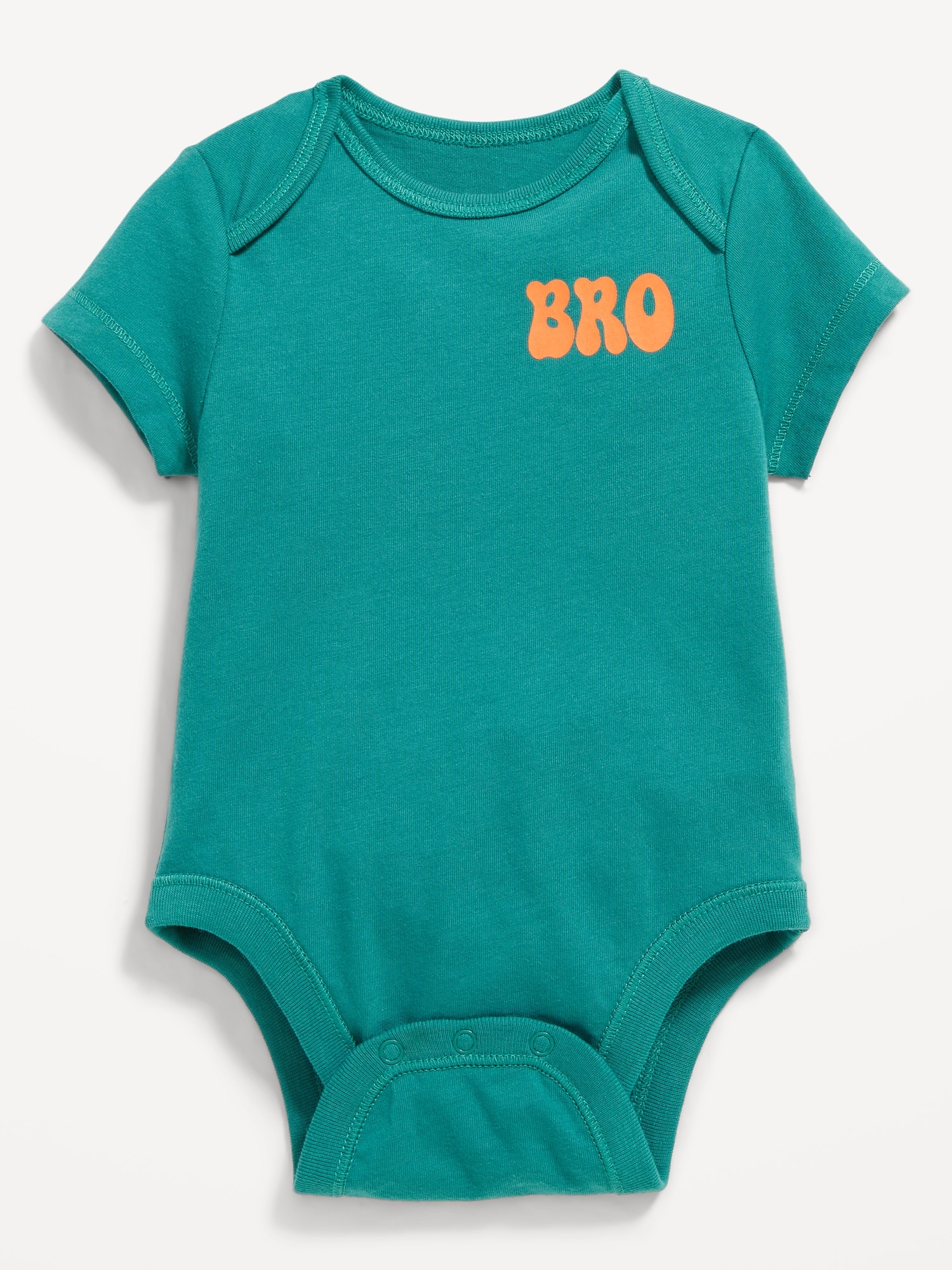 Matching Short-Sleeve "Awesome Brother" Bodysuit for Baby