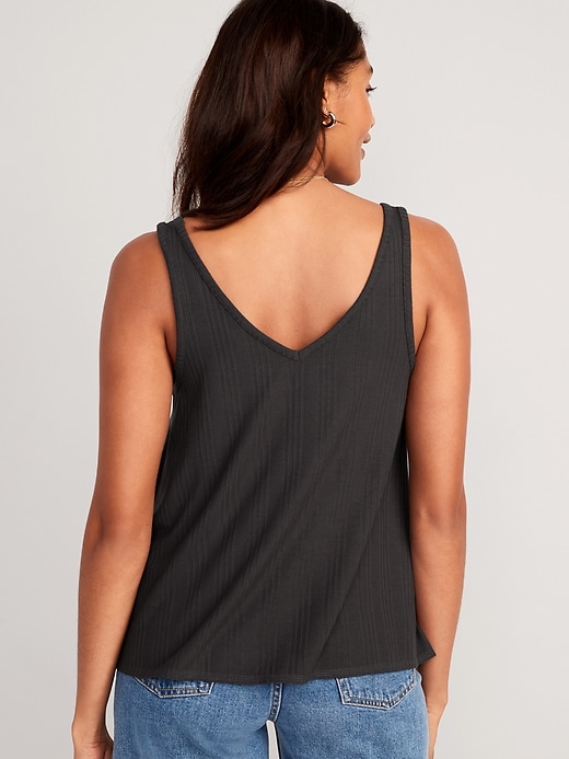 Image number 2 showing, Luxe Sleeveless Swing Top