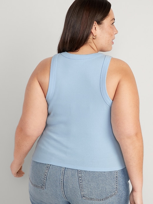 Image number 8 showing, Snug Crop Tank Top